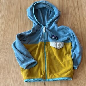 Patagonia Kids Two-Tone Fleece Hoodie